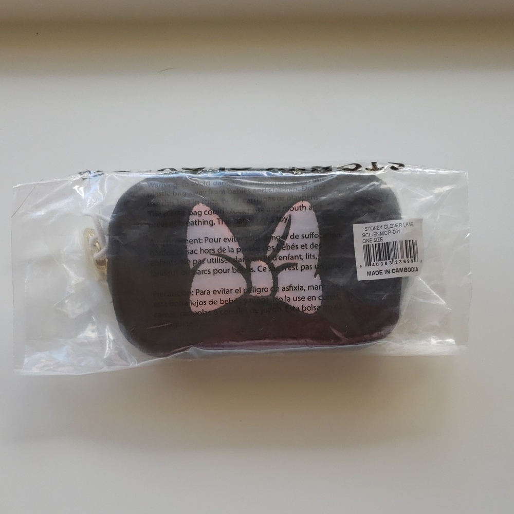 Stoney Clover Lane Noir Micro With Minnie Disney Bow